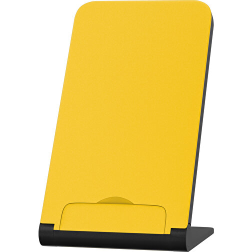WirelessView - Der Klapp-Ständer Mit Kabellosem Ladegerät , sonnengelb / schwarz, Kunststoff, 13,60cm x 1,30cm x 7,30cm (Länge x Höhe x Breite), Bild 1