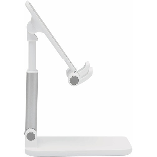 Faltbarer Telefonhalter DESK KING , weiß, ABS / EVA / Silikon, 11,00cm x 2,60cm x 6,60cm (Länge x Höhe x Breite), Bild 8