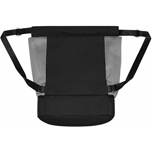 Rucksack TRIP , schwarz, 300D Polyester / PU, 30,00cm x 40,00cm x 15,00cm (Länge x Höhe x Breite), Bild 4