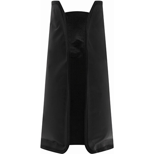 Flaschenkühler COOLING BAG , schwarz, Polyester / PVC, 15,50cm x 1,40cm x 22,50cm (Länge x Höhe x Breite), Bild 3