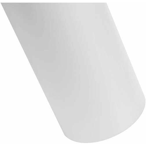 Aluminium-Trinkflasche JUMBO TRANSIT , weiß, Aluminium / Edelstahl / PP / Silikon, 22,50cm (Länge), Bild 6