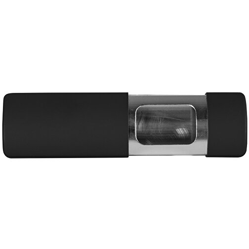 ZORR Taschenascher Rubber , schwarz, Kunststoff, 7,80cm x 1,70cm x 3,00cm (Länge x Höhe x Breite), Bild 1