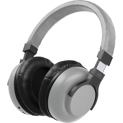 Bluetooth-ANC-Kopfhörer SilentHarmony Inkl. Individualisierung , grau / schwarz, Kunststoff, 20,00cm x 10,00cm x 17,00cm (Länge x Höhe x Breite), Bild 1