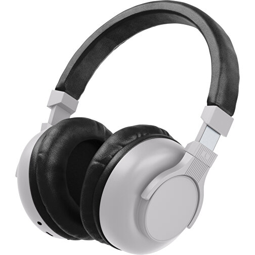 Bluetooth-ANC-Kopfhörer SilentHarmony Inkl. Individualisierung , hellgrau / schwarz, Kunststoff, 20,00cm x 10,00cm x 17,00cm (Länge x Höhe x Breite), Bild 1