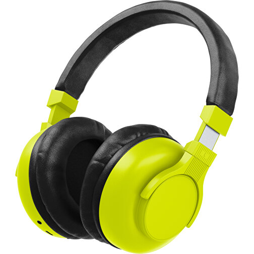 Bluetooth-ANC-Kopfhörer SilentHarmony Inkl. Individualisierung , hellgrün / schwarz, Kunststoff, 20,00cm x 10,00cm x 17,00cm (Länge x Höhe x Breite), Bild 1