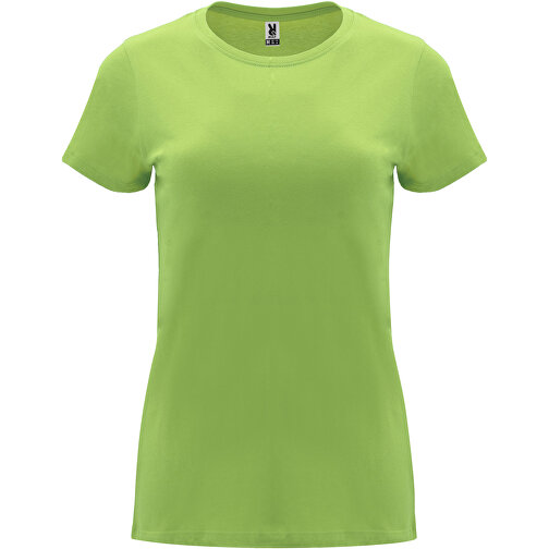 Capri T-Shirt Für Damen , oasis green, Single jersey Strick 100% Baumwolle, 170 g/m2, 2XL, , Bild 1