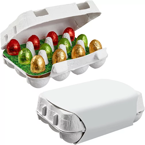 carton de 12 oufs de Pâques avec des oufs Ferrero Küsschen, Image 2