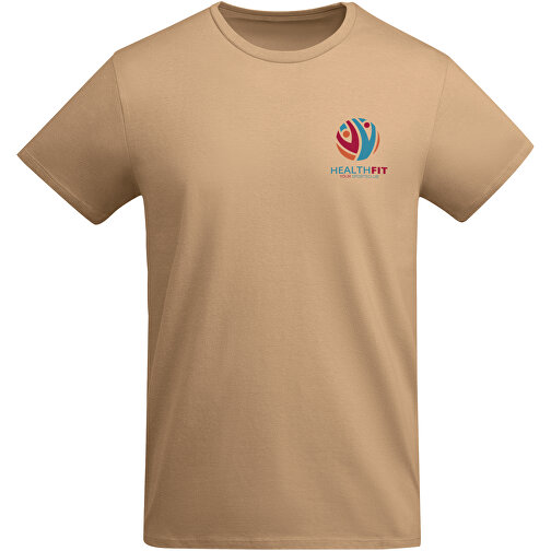 Breda T-Shirt Für Herren , greek orange, Single jersey Strick 100% Bio Baumwolle, 175 g/m2, L, , Bild 2