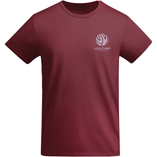 Breda T-Shirt Für Herren , garnet, Single jersey Strick 100% Bio Baumwolle, 175 g/m2, 2XL, , Bild 2