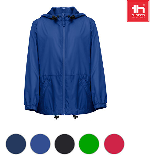 THC DUBLINERS KIDS. Windjacke (Unisex) , limette, Recyceltes Nylon, 12, , Bild 5