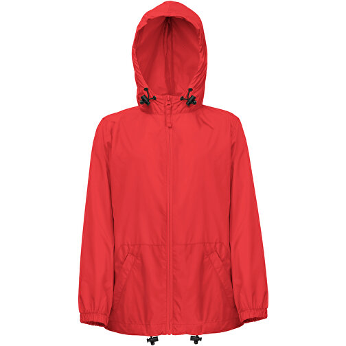 THC DUBLINERS KIDS. Windjacke (Unisex) , rot, Recyceltes Nylon, 12, , Bild 4