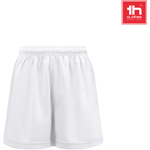 THC MATCH WH. Sport-Shorts Für Erwachsene , weiß, Recyceltes Polyester, XXL, , Bild 4