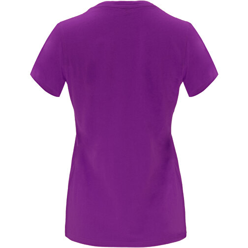 Capri T-Shirt Für Damen , lila, Single jersey Strick 100% Baumwolle, 170 g/m2, 2XL, , Bild 3