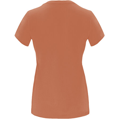Capri T-Shirt Für Damen , greek orange, Single jersey Strick 100% Baumwolle, 170 g/m2, M, , Bild 3