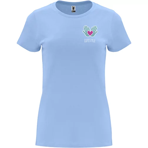 T-shirt Capri à manches courtes pour femme, Image 2