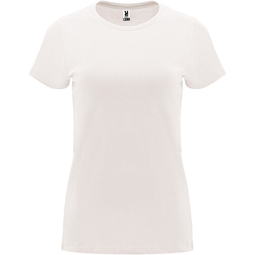 Capri T-Shirt Für Damen , vintage white, Single jersey Strick 100% Baumwolle, 170 g/m2, 3XL, , Bild 1