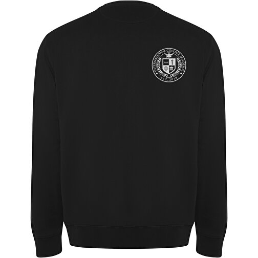 Batian Sweatshirt Mit Rundhalsausschnitt Unisex , schwarz, Strick 60% Bio Baumwolle, 40% Recyceltes Polyester, 300 g/m2, XL, , Bild 2