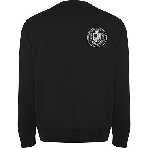 Batian Sweatshirt Mit Rundhalsausschnitt Unisex , schwarz, Strick 57% Bio Baumwolle, 8% Baumwolle, 21% Recyceltes Polyester, 14% Polyester, 300 g/m2, XL, , Bild 2