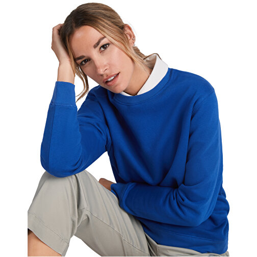 Batian Sweatshirt Mit Rundhalsausschnitt Unisex , navy blue, Strick 60% Bio Baumwolle, 40% Recyceltes Polyester, 300 g/m2, 2XL, , Bild 4