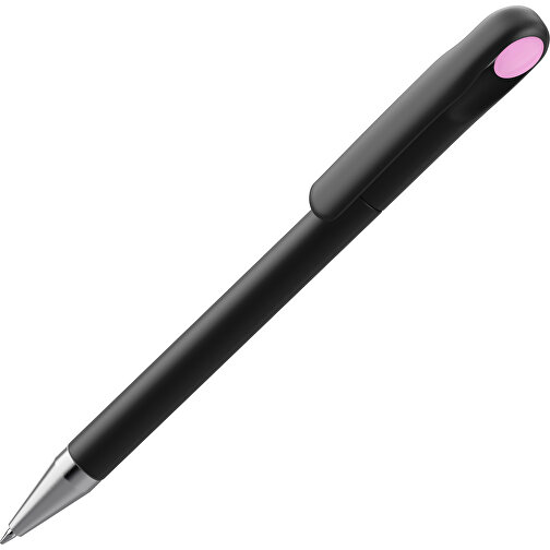 Prodir DS1 TMS Twist Kugelschreiber , Prodir, schwarz / rosa, Kunststoff / Metall, 14,10cm x 1,40cm (Länge x Breite), Bild 1