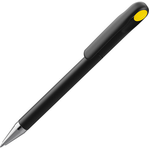 Prodir DS1 TMS Twist Kugelschreiber , Prodir, schwarz / sonnengelb, Kunststoff / Metall, 14,10cm x 1,40cm (Länge x Breite), Bild 1