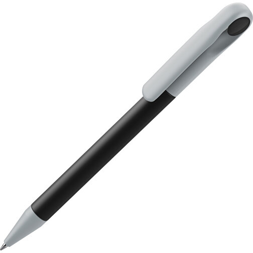 Prodir DS1 TMM Twist Kugelschreiber , Prodir, schwarz / silber, Kunststoff, 14,10cm x 1,40cm (Länge x Breite), Bild 1