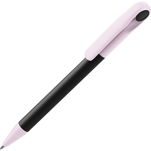 Prodir DS1 TMM Twist Kugelschreiber , Prodir, schwarz / zartrosa, Kunststoff, 14,10cm x 1,40cm (Länge x Breite), Bild 1