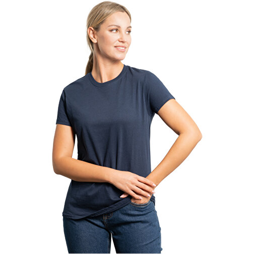 Atomic T-Shirt Unisex , marl grey, Single jersey Strick 85% Baumwolle, 15% Viskose, 150 g/m2, 4XL, , Bild 3