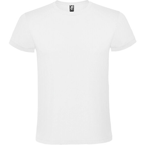 Atomic T-Shirt Unisex , weiß, Single jersey Strick 100% Baumwolle, 150 g/m2, 4XL, , Bild 1