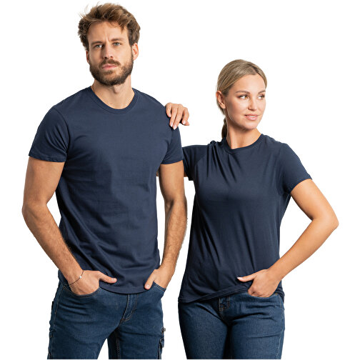 Atomic T-Shirt Unisex , navy blue, Single jersey Strick 100% Baumwolle, 150 g/m2, 3XL, , Bild 4