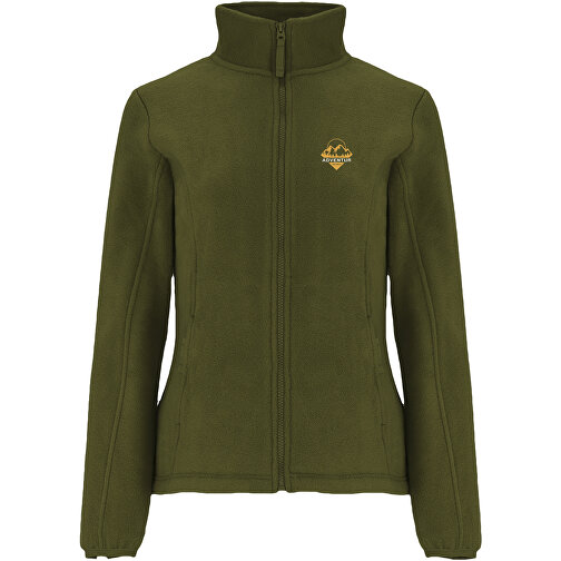 Artic Fleecejacke Für Damen , pine green, Fleece 100% Polyester, 300 g/m2, L, , Bild 2