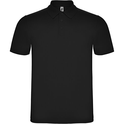 Austral Poloshirt Unisex , schwarz, Piqué Strick 100% Baumwolle, 180 g/m2, 3XL, , Bild 1