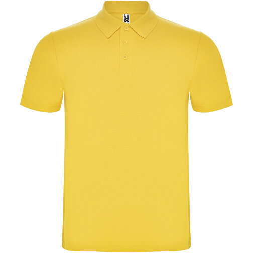 Austral Poloshirt Unisex , gelb, Piqué Strick 100% Baumwolle, 180 g/m2, L, , Bild 1
