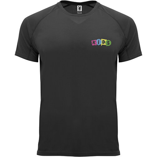 Bahrain Sport T-Shirt Für Kinder , schwarz, Interlock Strick 100% Polyester, 135 g/m2, 12, , Bild 2