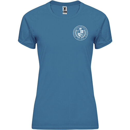 Bahrain Sport T-Shirt Für Damen , moonlight blue, Interlock Strick 100% Polyester, 135 g/m2, XL, , Bild 2