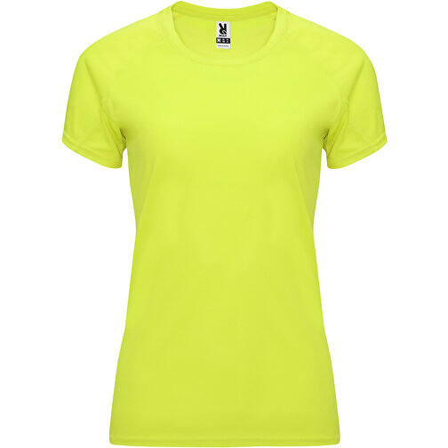 Bahrain Sport T-Shirt Für Damen , fluor yellow, Interlock Strick 100% Polyester, 135 g/m2, 2XL, , Bild 1