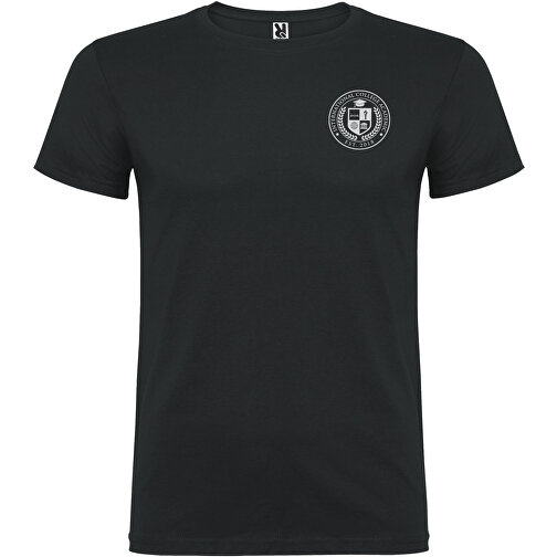 Beagle T-Shirt Für Herren , dark lead, Single jersey Strick 100% Baumwolle, 155 g/m2, 3XL, , Bild 2