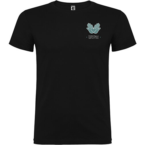 Beagle T-Shirt Für Herren , schwarz, Single jersey Strick 100% Baumwolle, 155 g/m2, 3XL, , Bild 2