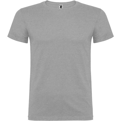 Beagle T-Shirt Für Herren , marl grey, Single jersey Strick 85% Baumwolle, 15% Viskose, 155 g/m2, M, , Bild 1