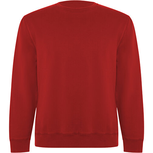 Batian Sweatshirt Mit Rundhalsausschnitt Unisex , rot, Strick 60% Bio Baumwolle, 40% Recyceltes Polyester, 300 g/m2, L, , Bild 1