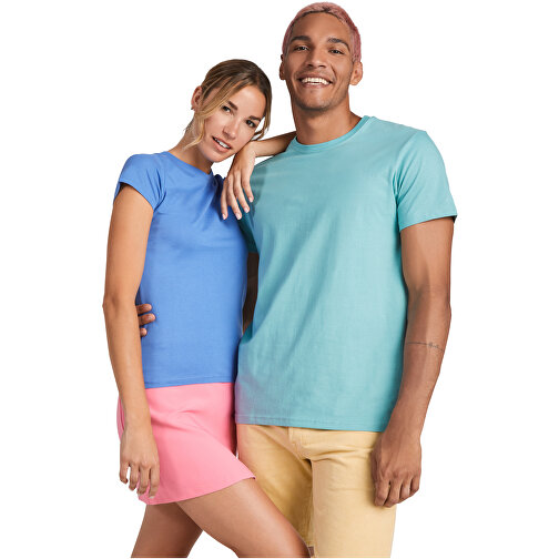 Capri T-Shirt Für Damen , navy blue, Single jersey Strick 100% Baumwolle, 170 g/m2, L, , Bild 5