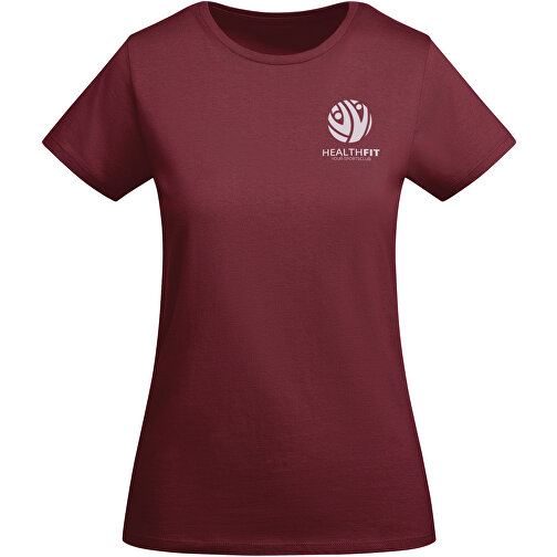 Breda T-Shirt Für Damen , garnet, Single jersey Strick 100% Bio Baumwolle, 175 g/m2, XL, , Bild 2