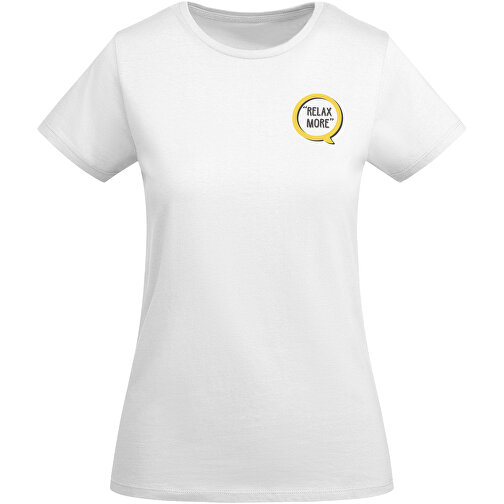 Breda T-Shirt Für Damen , weiss, Single jersey Strick 100% Bio Baumwolle, 175 g/m2, 2XL, , Bild 2