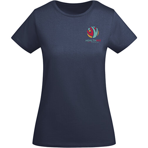 Breda T-Shirt Für Damen , navy blue, Single jersey Strick 100% Bio Baumwolle, 175 g/m2, S, , Bild 2