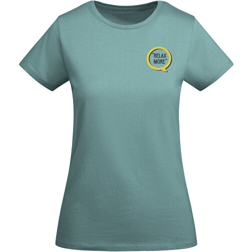 Breda T-Shirt Für Damen , dusty blue, Single jersey Strick 100% Bio Baumwolle, 175 g/m2, 2XL, , Bild 2