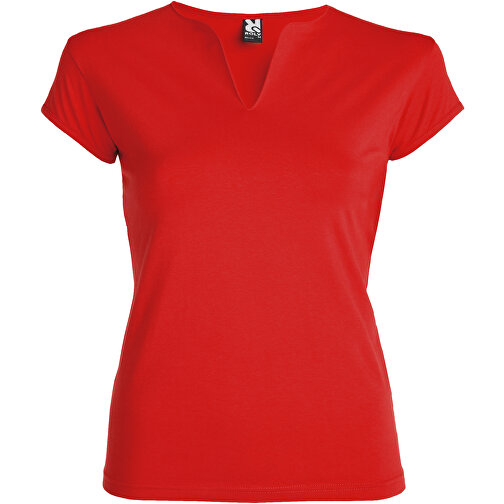 Belice T-Shirt Für Damen , rot, Single jersey Strick 94% Baumwolle, 6% Elastan, 200 g/m2, M, , Bild 1