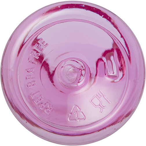Bodhi 500 Ml Sportflasche Aus RPET , transparent pink, Recycelter PET Kunststoff, Recycled stainless steel, 6,50cm x 20,00cm x 6,50cm (Länge x Höhe x Breite), Bild 5