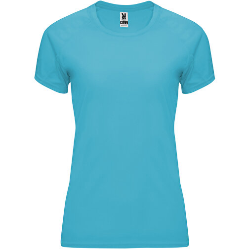 Bahrain Sport T-Shirt Für Damen , türkis, Interlock Strick 100% Polyester, 135 g/m2, L, , Bild 1