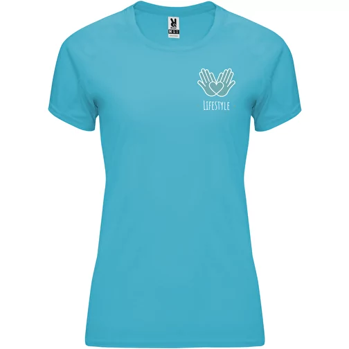 T-shirt de sport Bahrain à manches courtes pour femme, Image 2