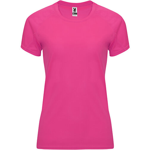 Bahrain Sport T-Shirt Für Damen , pink fluor, Interlock Strick 100% Polyester, 135 g/m2, 2XL, , Bild 1
